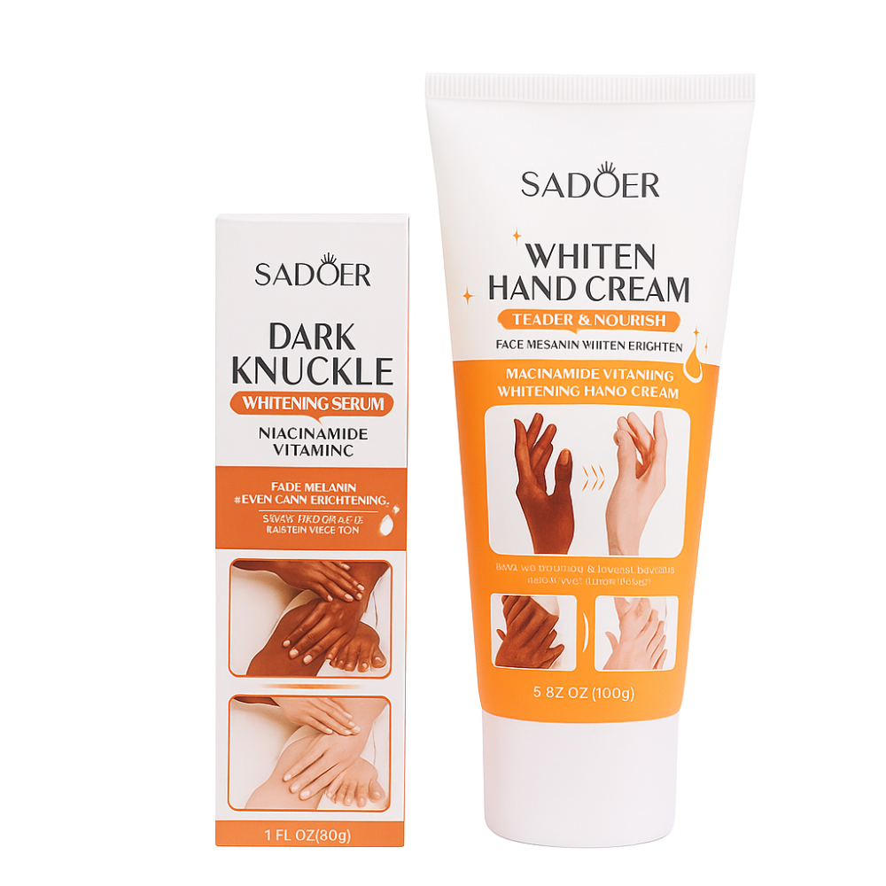 SADOER Whitening Hand Cream Niacinamide & Vitamin C Brightening Moisturizer