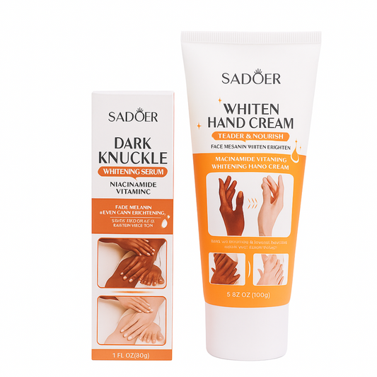 SADOER Whitening Hand Cream  Niacinamide & Vitamin C Brightening Moisturizer