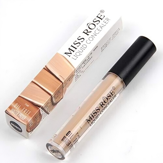 Miss Rose Liquid Concealer  Full Coverage, Waterproof & Oil-Free