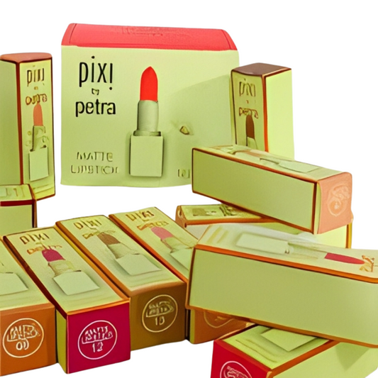 Pixi Matte Lipstick 12-Piece Set  Hydrating, Long-Wear Matte Shades